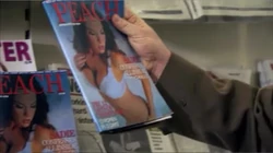 An issue of , featuring a near- 