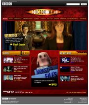 Series 4 Website Home Page on 7 April 2008