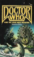 Doctor Who and the Loch Ness Monster Pinnacle edition Yellow logo