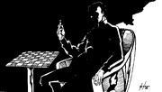 The War Chief and his chessboard