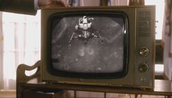 apollo 11 moon landing on tv