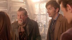 Three gleeful Doctors have a plan