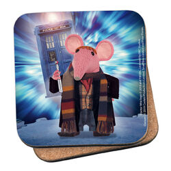 DoppelClangers - Fourth Doctor Coaster[12]