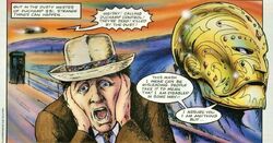 Art by Lee Sullivan featured in DWM 306