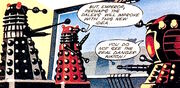 Red Dalek acknowledges beauty