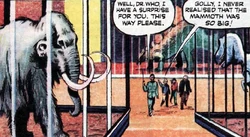 The ,  and  are guided around a zoo