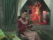  is separated from  by a force field