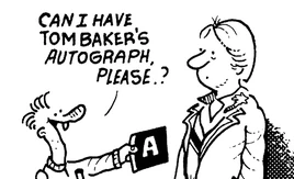 Tom Baker's Autograph