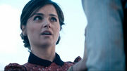 Clara scared of Eleventh Doctor