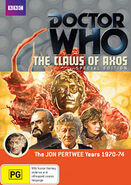 The Claws of Axos Special Edition Region 4 Australian DVD cover