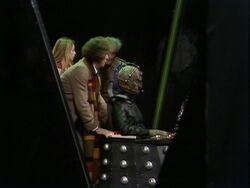 Davros pushed-around side-view