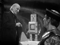 The Doctor realises the Toymaker's trip