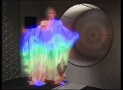 Ky completes his mutation and becomes a transcendent life form.