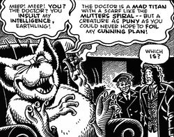 BEEP THE MEEP RETURNS! - The Fourth Doctor Comic Strip Adaptations