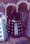 Blackpool exhibition davros 1982.jpg (25 KB) Davros prop inside exhibition 1982