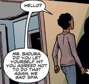  thinks her landlord, Mr Badura, entered her flat without her permission