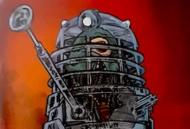 Glass Dalek modern illustration