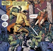  rescues his fiancée  from the  within their 