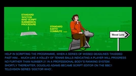 Douglas Adams rides K9