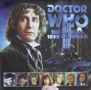 11" x 13" SEALED! 1986 Doctor Who Calendar Illustrated by Andrew Skilleter 