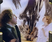 A machine separates the Doctor and Charley.