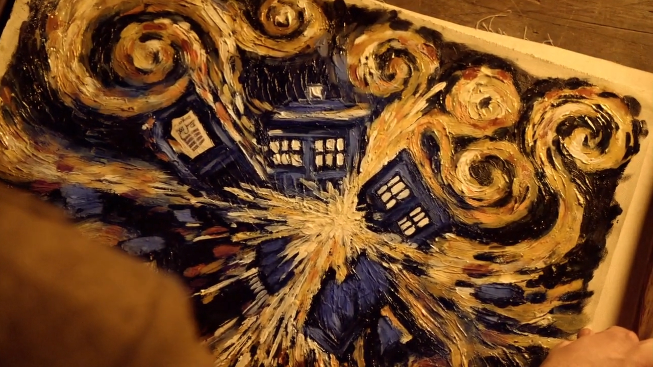 starry night tardis