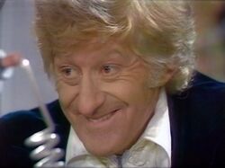 Third Doctor Cheeky Grin