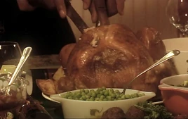 Cooked turkey Christmas Invasion