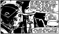Davros explains his plan to take over Skaro and become Emperor of the Dalek.