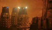 Daleks capture the Thirteenth Doctor during  (:  [+]Chris Chibnall, Doctor Who Centenary Special 2022 (BBC One, 2022)