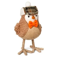 Tan with Pompom Hat and Orange Bowtie (Harvest 2016)