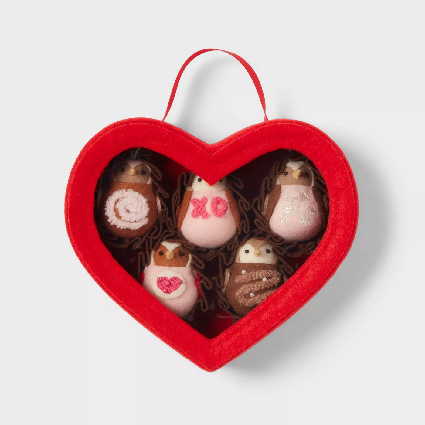 Featherly Friends Chocolate Box Valentine's Day Decorative Object