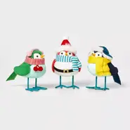 All Christmas 2020 outdoorsy mini birds