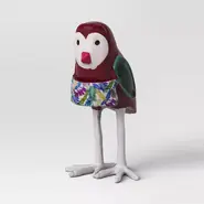 Featherly Friend Statuary Outdoor Aluminum Bird Figurine