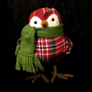 Red Plaid with Green Scarf (Christmas 2014)