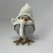 Gray with White Hat (Christmas 2015)