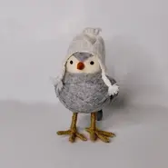 Gray with White Hat (Christmas 2014)