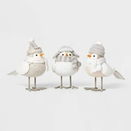 All Christmas 2020 neutral mini birds