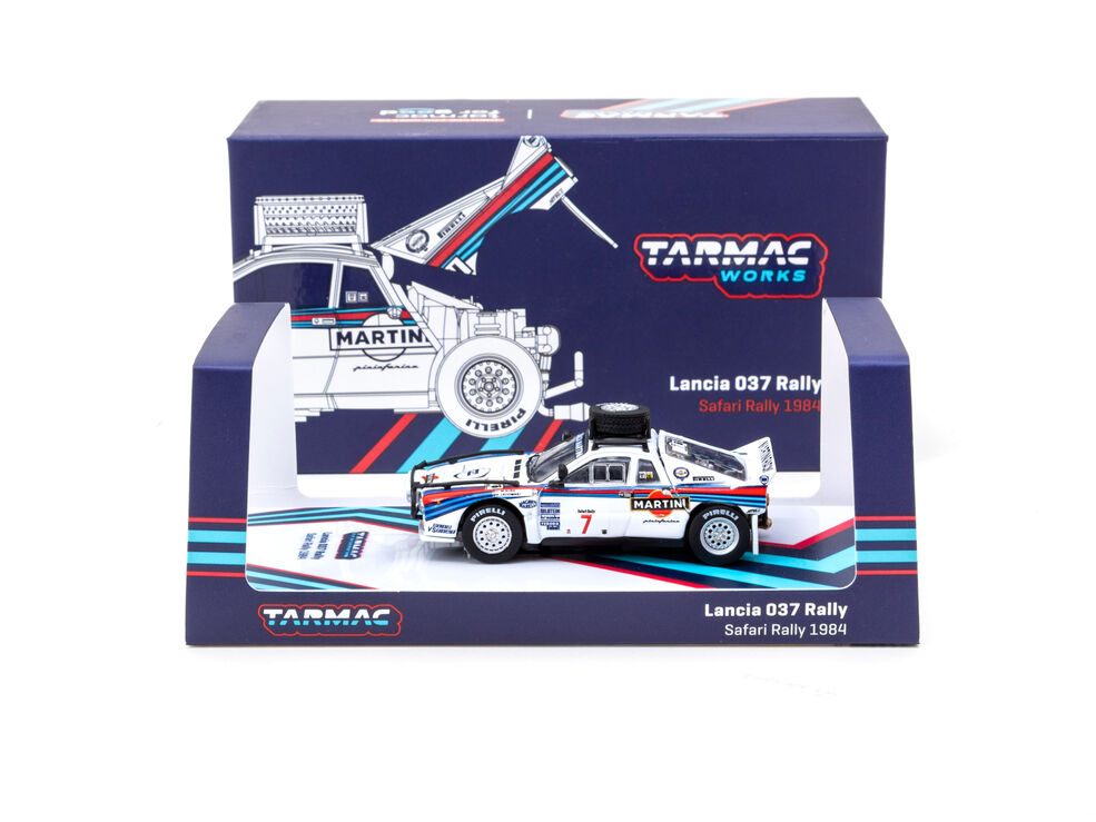 1/64 Lancia 037 1984 Safari Rally 3rd by Tarmac Works