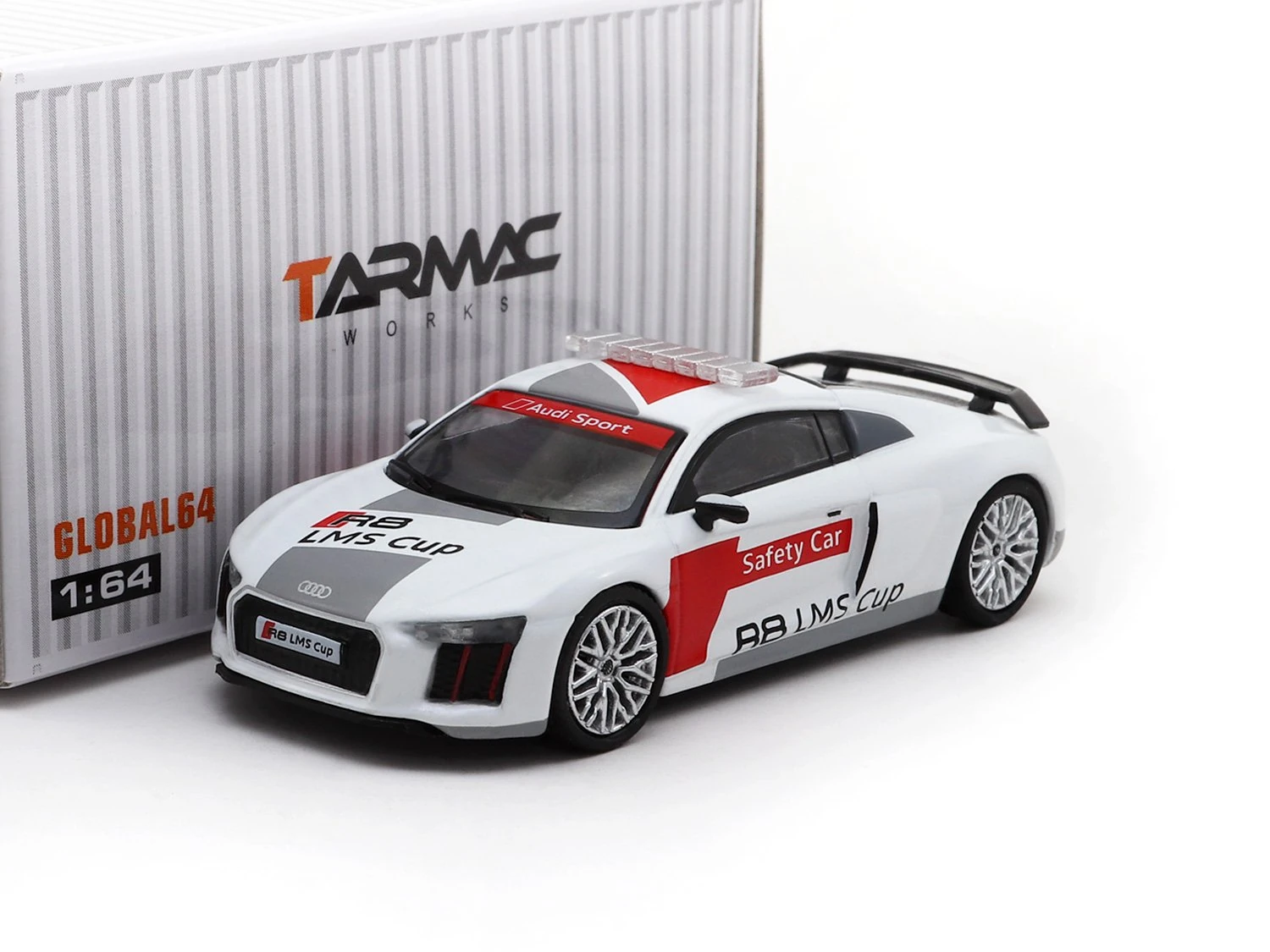 Tarmac Works Audi R8 Police Allemande – 1/64, édition Limitée, Neuve
