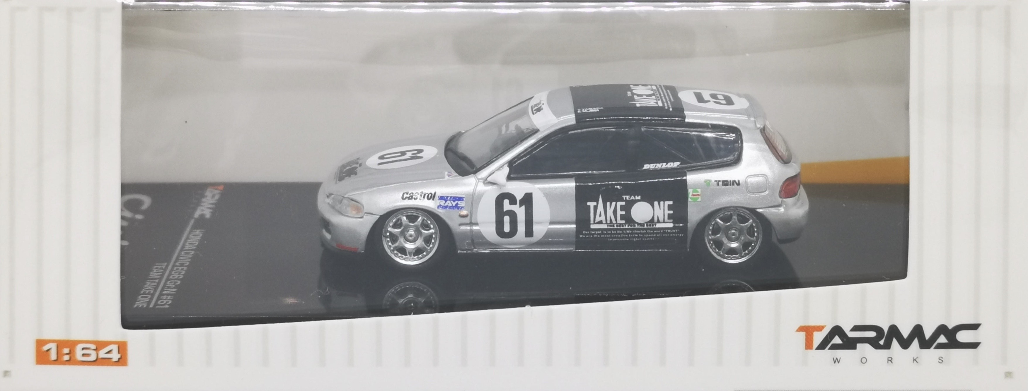 Tarmac Works ホンダシビック　EG6 出光 Yahoo!オークション - [絶版] 1/18 Tarmac HONDA CIVIC EG6 出光