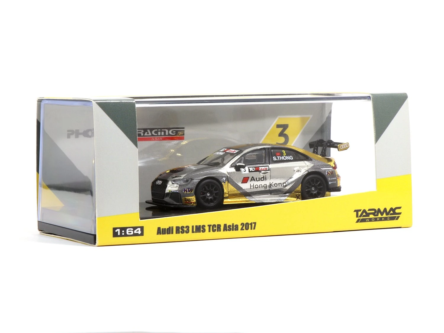 1/43 Audi RS 3 LMS TCR デリバリー100台目記念車両 kidbox_s6336