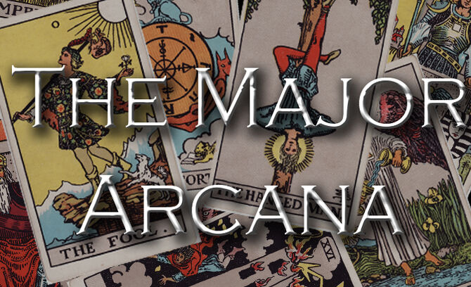 The Major Arcana Slider Page