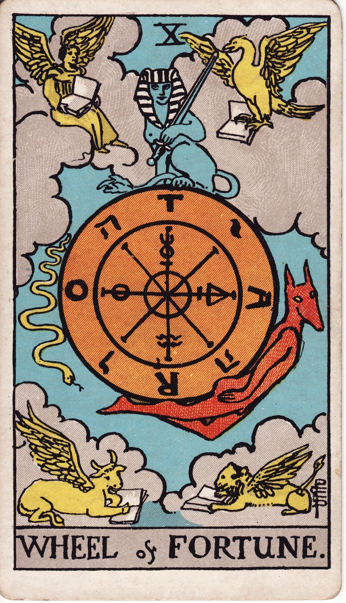 The Wheel of Fortune Tarot Card Meanings Wiki Fandom