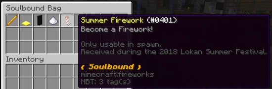 Soulbound Bag