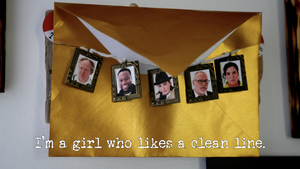 I'm a girl who likes a clean line.