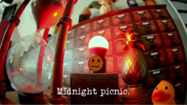 Midnight picnic.