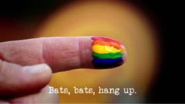 Bats, bats, hang up.