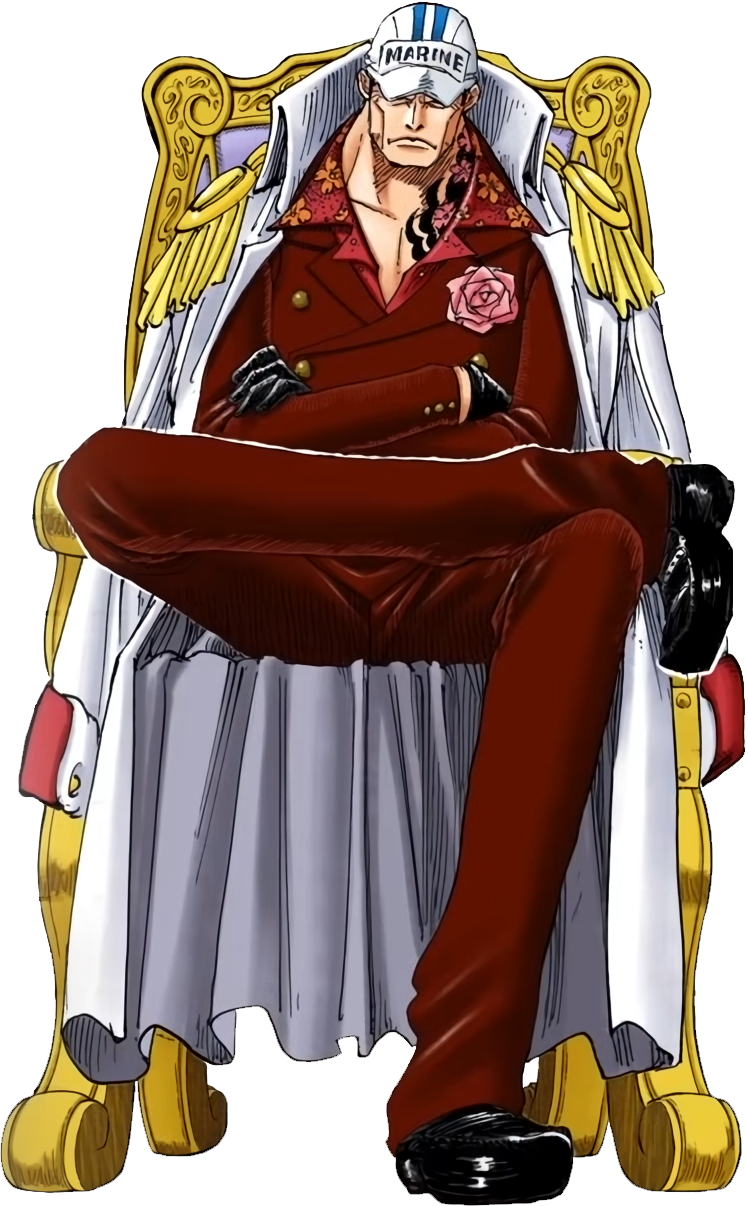 Anime One Piece Marines Admiral Sakazuki Admiral Akainu Whole