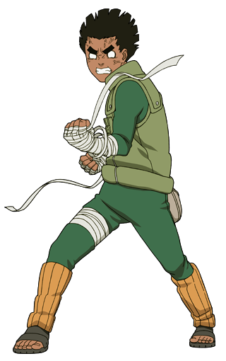 rock lee 8 gates shippuden